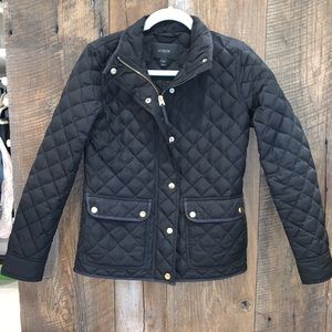 J Crew Quilted Light Weight Bottom Down Jacket